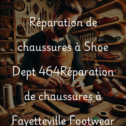 Réparation de chaussures à