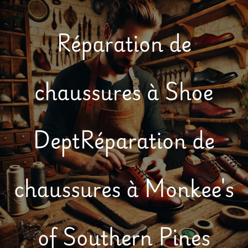 Réparation de chaussures à