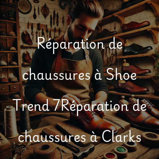 Réparation de chaussures à