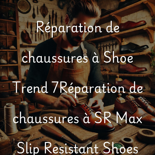 Réparation de chaussures à