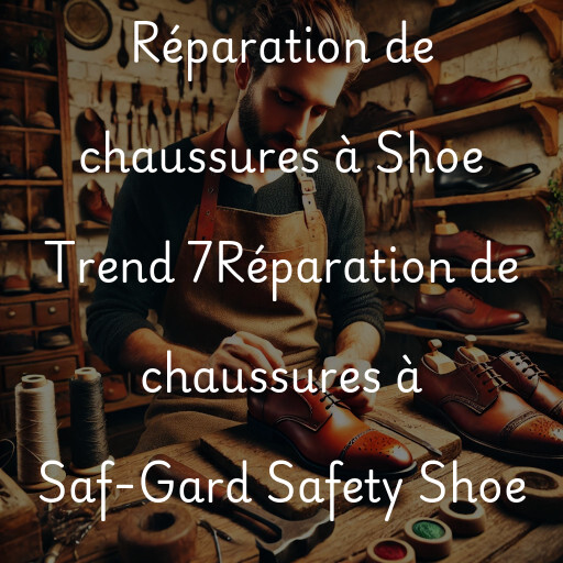 Réparation de chaussures à