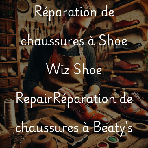Réparation de chaussures à