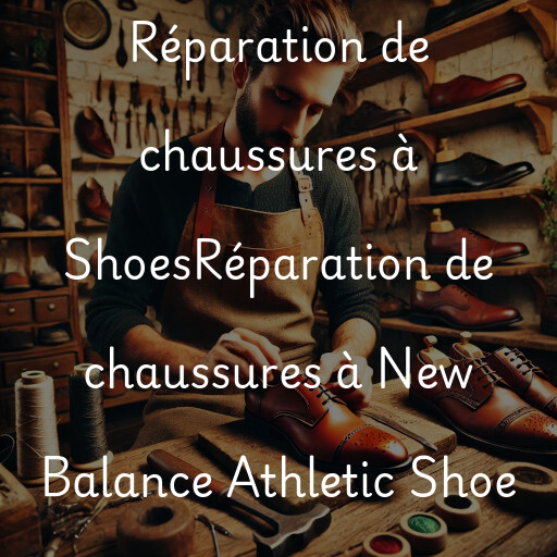 Réparation de chaussures à
