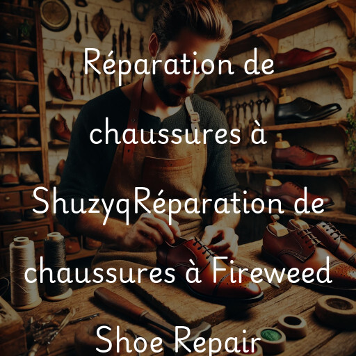 Réparation de chaussures à
