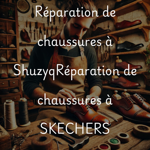 Réparation de chaussures à