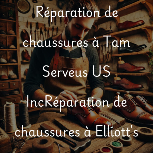 Réparation de chaussures à