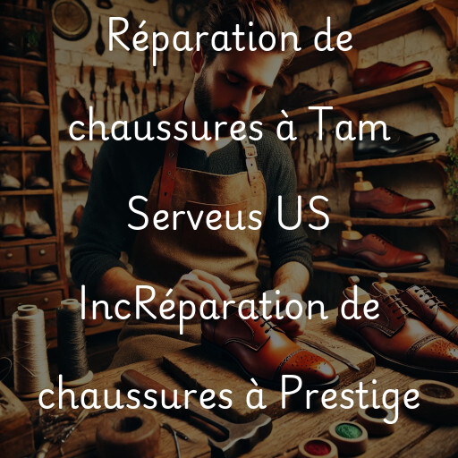 Réparation de chaussures à
