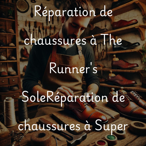 Réparation de chaussures à