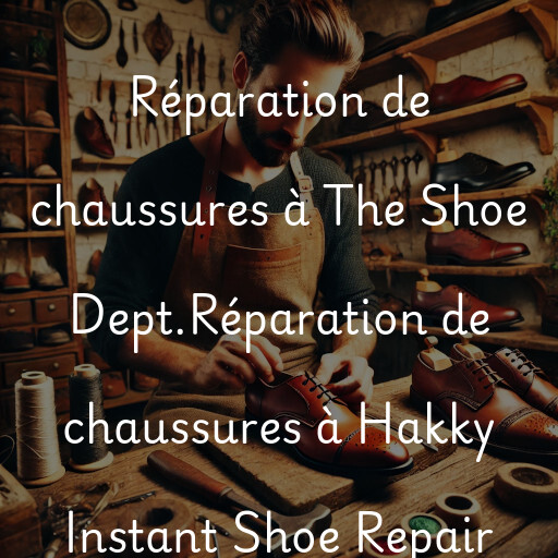 Réparation de chaussures à