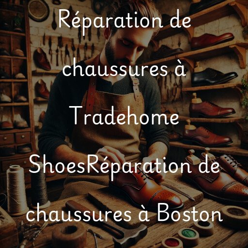 Réparation de chaussures à
