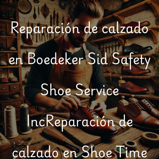 Reparación de calzado en