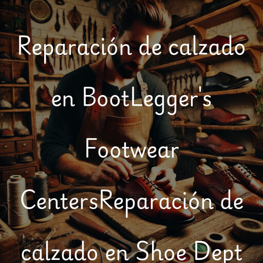 Reparación de calzado en