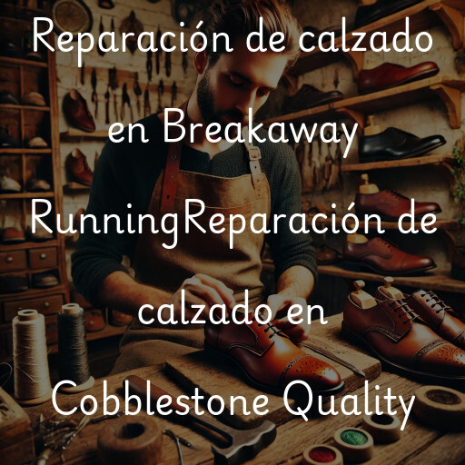 Reparación de calzado en