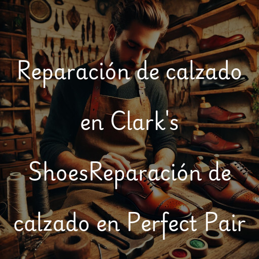 Reparación de calzado en