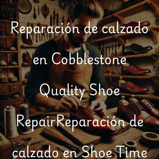 Reparación de calzado en
