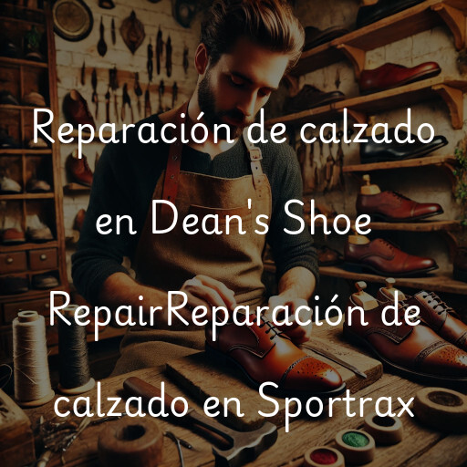 Reparación de calzado en