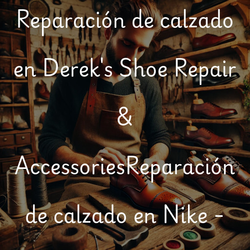 Reparación de calzado en