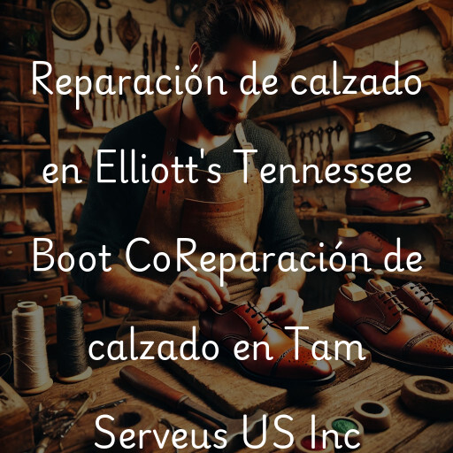 Reparación de calzado en
