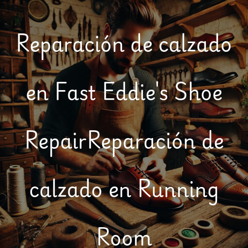 Reparación de calzado en