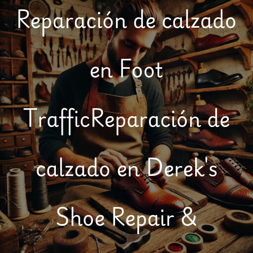 Reparación de calzado en