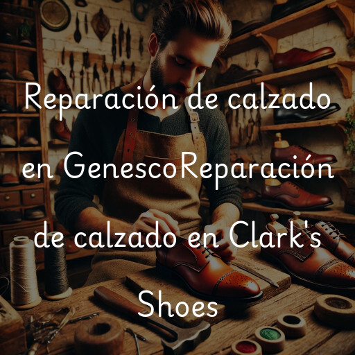Reparación de calzado en