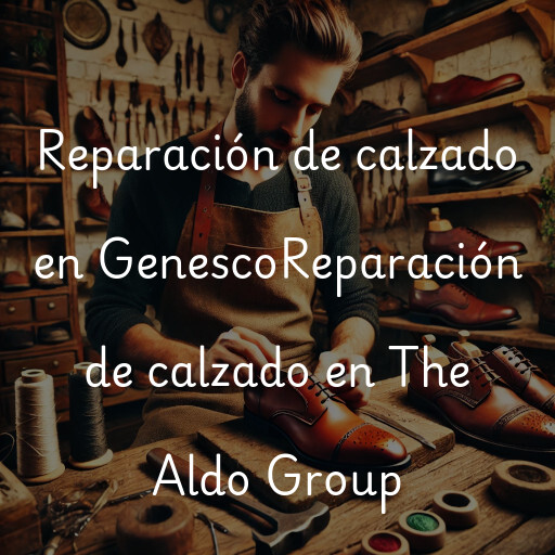 Reparación de calzado en