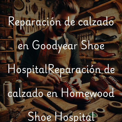 Reparación de calzado en