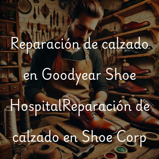 Reparación de calzado en