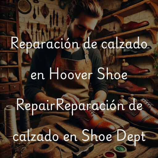 Reparación de calzado en
