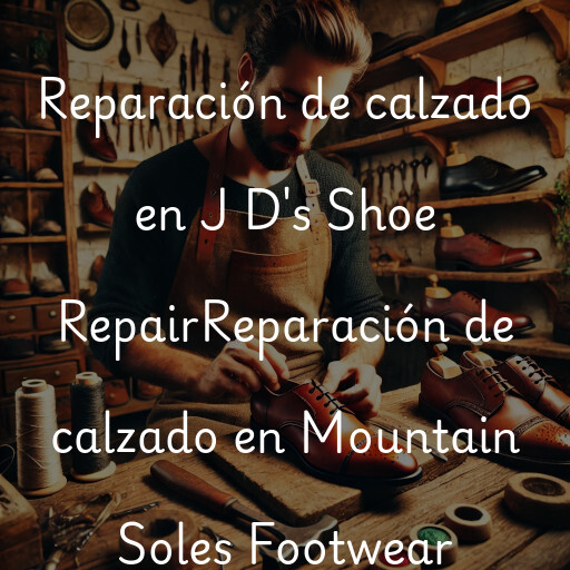 Reparación de calzado en