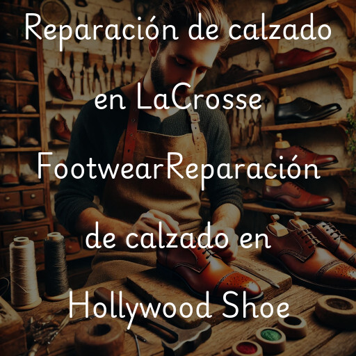 Reparación de calzado en