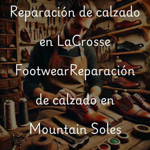 Reparación de calzado en