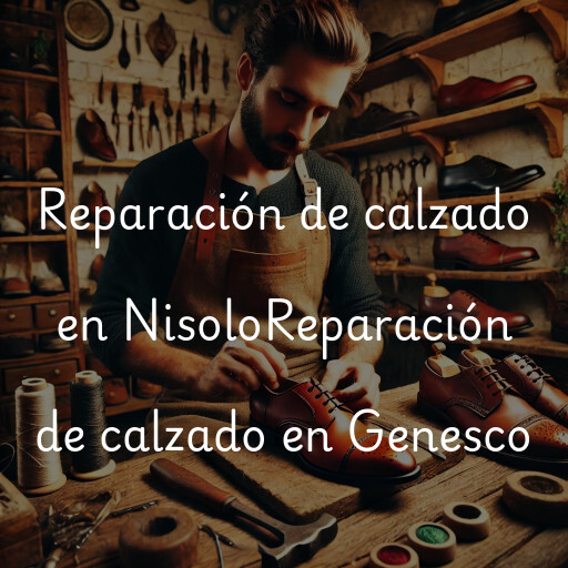 Reparación de calzado en