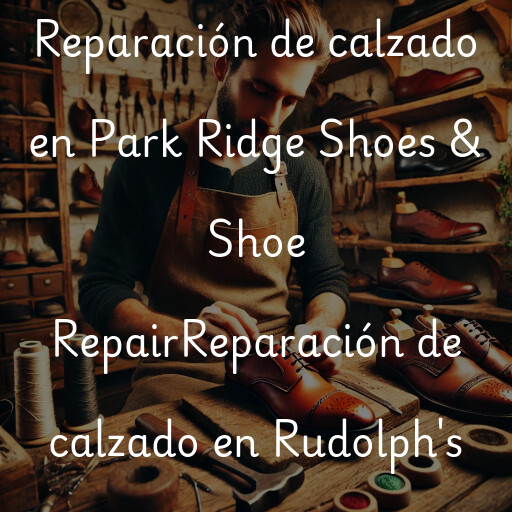 Reparación de calzado en