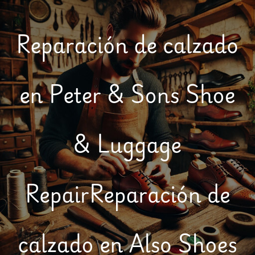 Reparación de calzado en