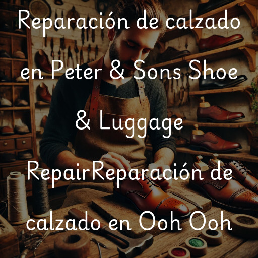 Reparación de calzado en