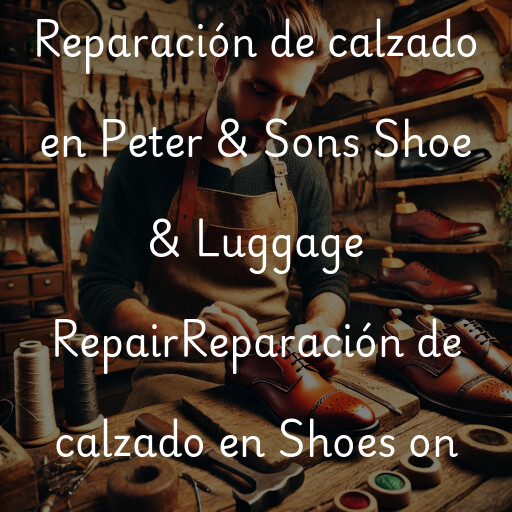 Reparación de calzado en