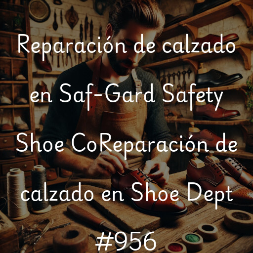 Reparación de calzado en
