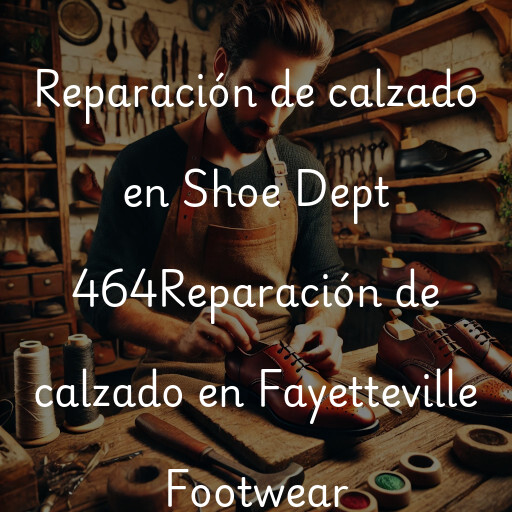 Reparación de calzado en