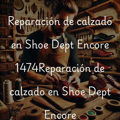Reparación de calzado en