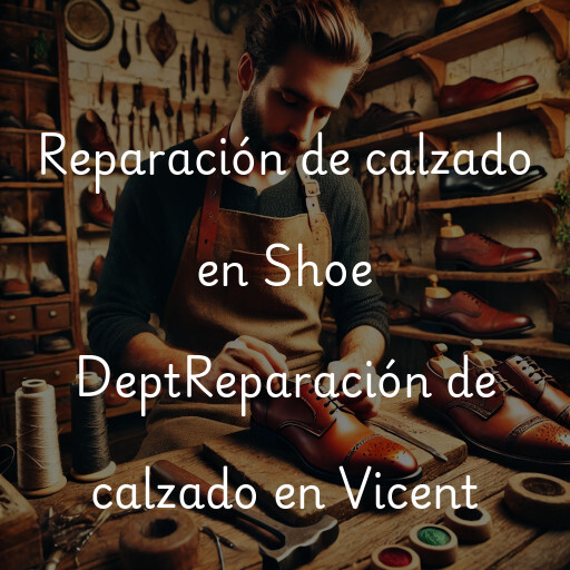 Reparación de calzado en