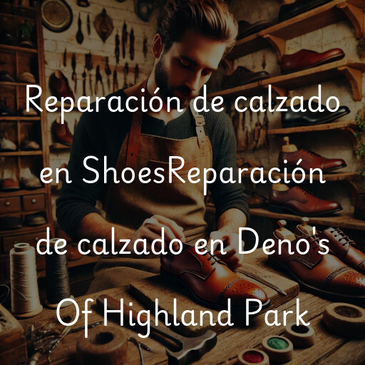 Reparación de calzado en