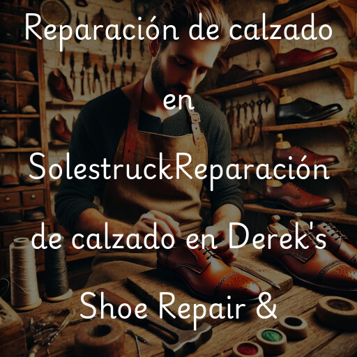 Reparación de calzado en
