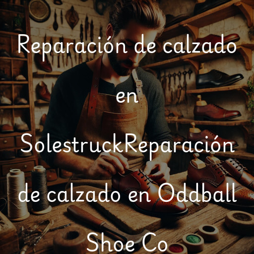 Reparación de calzado en