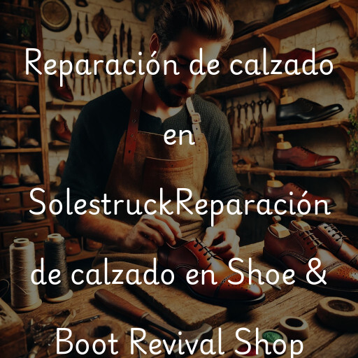 Reparación de calzado en