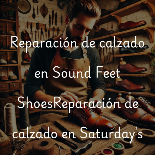 Reparación de calzado en