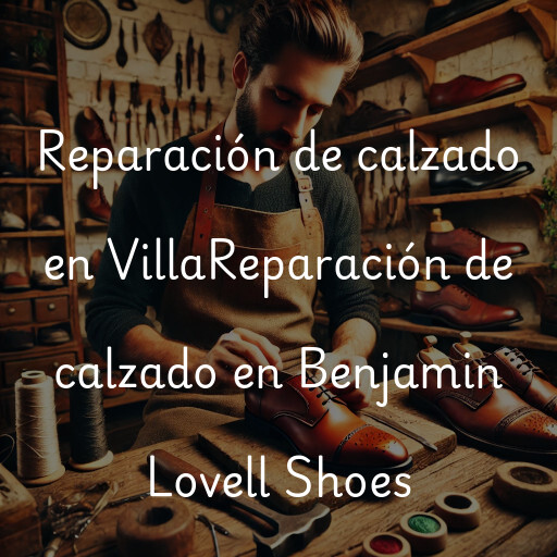Reparación de calzado en