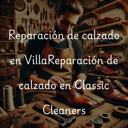 Reparación de calzado en