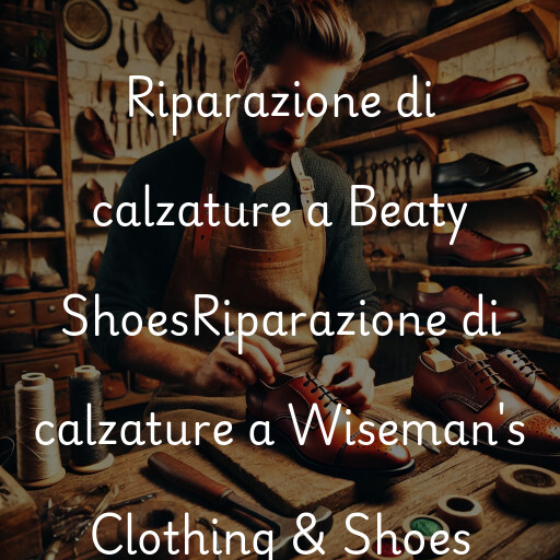 Riparazione di calzature a