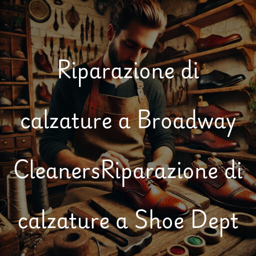 Riparazione di calzature a